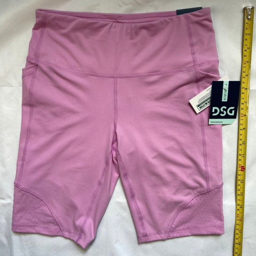 DSG bike biker shorts high rise S NEW